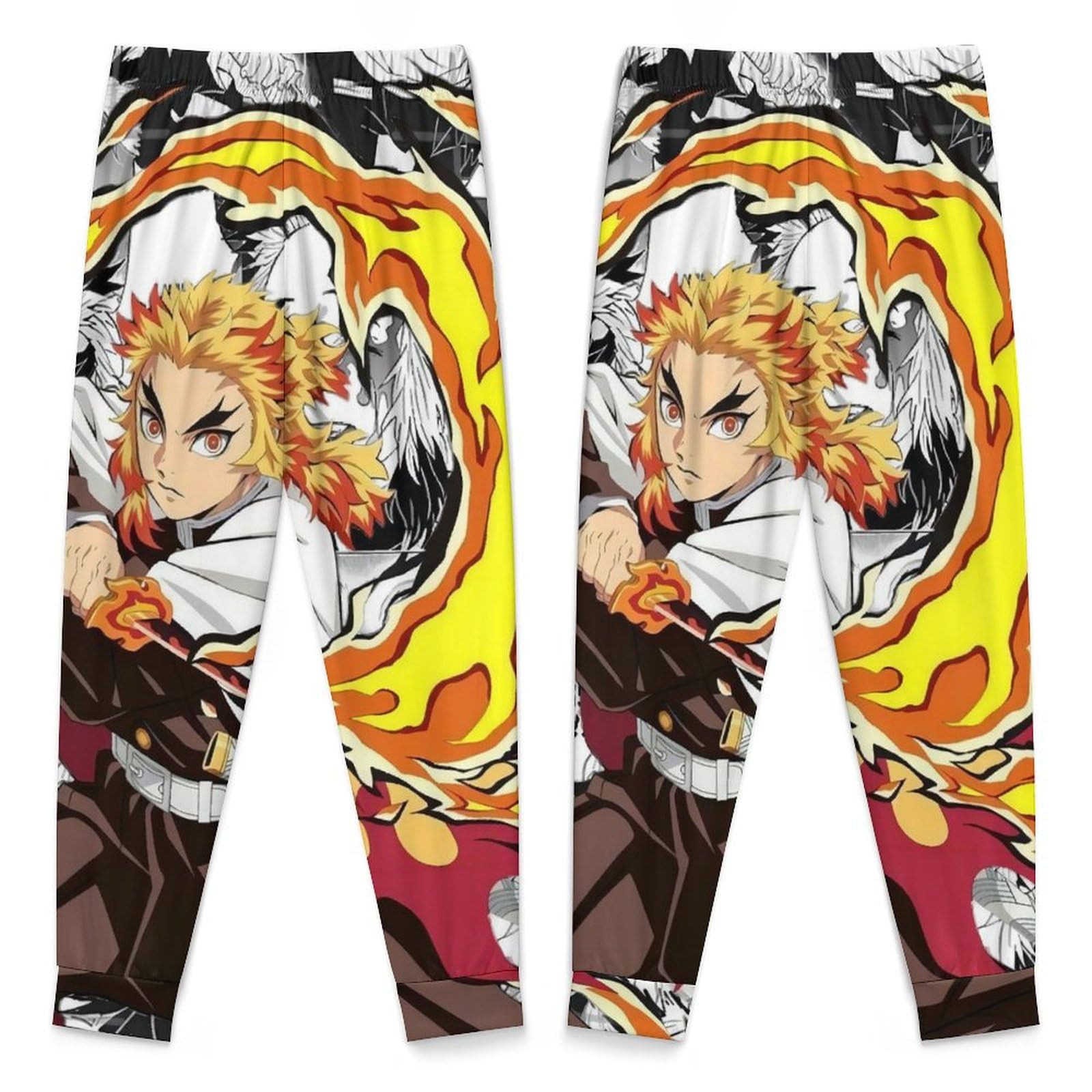 Amazon.co.jp: パジャマ キッズ 鬼滅の刃 炎柱 煉獄杏寿郎 上下セット